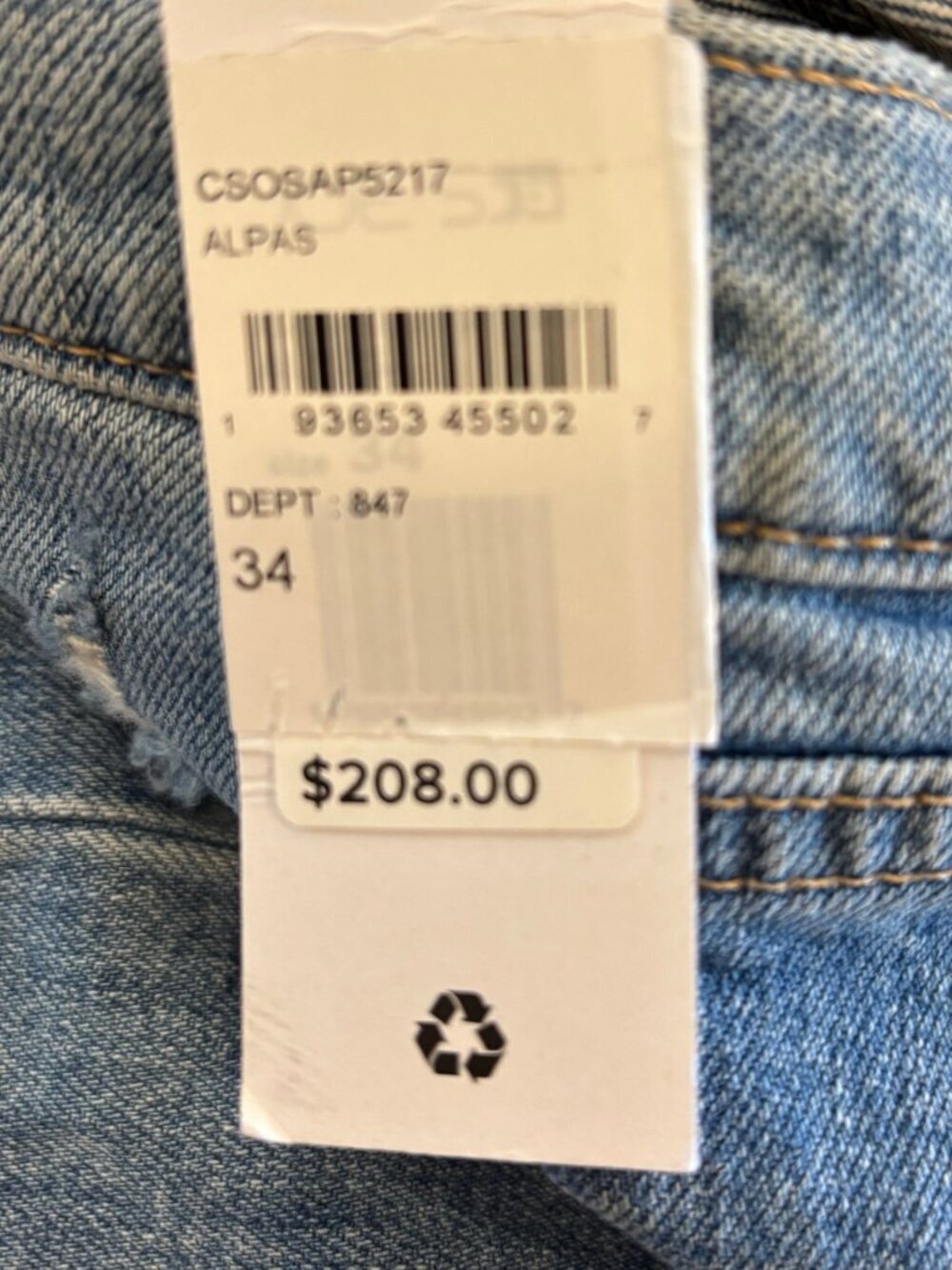 NWT Joe's Jeans The Callie High Rise Cropped Boot Jeans Light Wash Size 34 - Picture 6 of 6